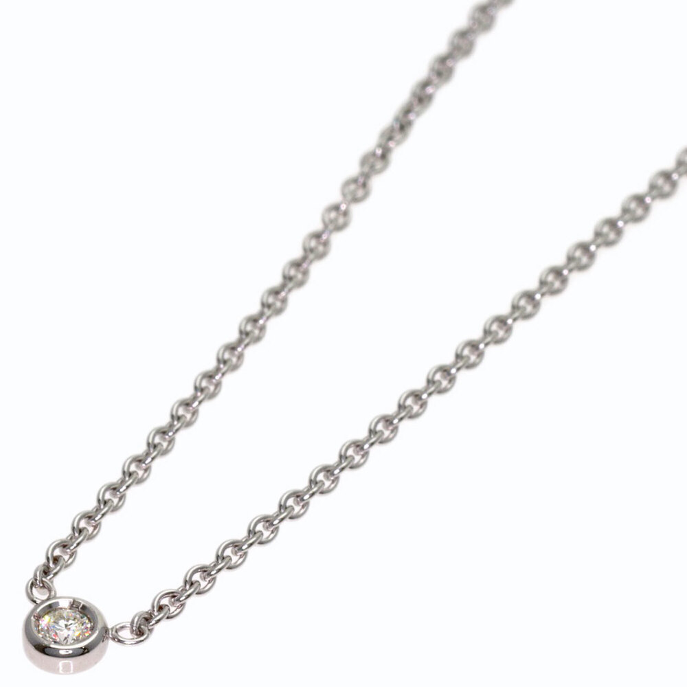 DIOR 18k Silver Diamond Necklace